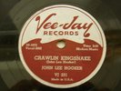 JOHN LEE HOOKER / VEE-JAY / BLUES / CRAWLIN KINGSNAKE / HOBO BLUES / VJ 331
