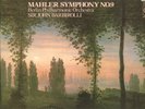 Mahler: Symphony N. 9  Sir John Barbirolli    EMI/CFP  4426 UK pressing 2 LP