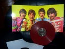 THE BEATLES SGT PEPPERS LONELY HEARTS CLUB BAND MAROON VINYL MINT NEW UNPLAYED