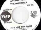 Anthony & Imperials It's Not the Same Veep Listen