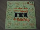 ROCKIN' DEVILS - WITH A LITTLE HELP FROM OUR FRIENDS ORIG HOT STUFF LP AUTO'D