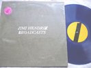 JIMI HENDRIX BROADCASTS TMOQ LEATHER COVER COLORED VINYL PSYCH