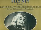 BRAHMS KLAVIERKONZERT NR.2 ELLY NEY BERLINER PHILHARMONIKER MAX FIEDLER LP L5555
