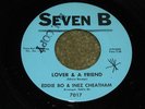 FUNK 45 -  EDDIE BO & INEZ CHEATHAM - LOVER & A FRIEND - SEVEN B 7017