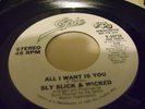 SLY, SLICK & WICKED All I Want Is You MODERN SOUL 45 DJ VG++