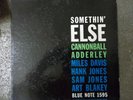 Cannonball Adderley/Miles Davis Somethin' Else Blue Note 1595 Orig. Mono Near MT