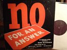 NO FOR AN ANSWER MARC BLITZSTEIN ORIG THEME RECORDS TALP 103  