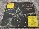 ELVIS IN PERSON (Memphis to Vegas/Back in Memphis) ISRAELI 2LP HEBREW ON COVER