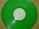 AC/DC Thunderstruck UK one-off white label green vinyl test press B8907