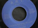 Sweet Soul 45 MYSTIC on A.R.T. Thats The Kind Of Love/Jackies Song rare LISTEN