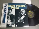 MILES DAVIS STAN GETZ Japan LP with OBI, RARE LIVE
