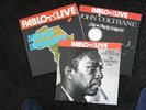 John Coltrane Live in Europe 3 x PABLO-LP