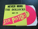 THE SEX PISTOLS never mind the bollocks pink vinyl LP mint numbered