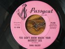 NORTHERN SOUL DANA VALERY YOU DON'T KNOW WHERE YOUR INTEREST LIES VG+