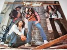 THIN LIZZY Fighting, Vinyl LP Rosalie Brian Robertson Scott Gorham Downey SIGNED