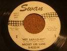RARE ORIGINAL NORTHERN SOUL 45 MICKEY LEE LANE - HEY SAH-LO-NEY ON SWAN