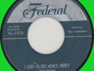 LAMPLIGHTERS I Used to Cry Mercy, Mercy 45rpm Federal 1954