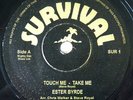 ESTER BYRDE 45 TOUCH ME TAKE ME RARE MODERN SOUL FUNK OPEN BREAK LISTEN