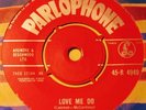 BEATLES LOVE ME DO ORIGINAL UK RED LABLE 45 1962 STUNNING