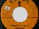 BOBBY RYDELL - PLEASE DON'T BE MAD / MAKIN' TIME - AUTOGRAPHED - RARE - 45 RPM 