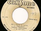 Johnny Osbourne REGGAE 45 All I Have Is Love COXSONE 1070 Jamaica LISTEN