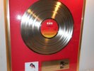 Barbra Streisand Barry Gibb Guilty goldene Schallplatte (Bee Gees)