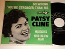 PATSY CLINE   So Wrong   45 RPM EP w/PS   DECCA ED 2729