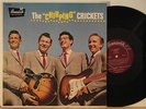 THE CHIRPING CRICKETS. ( TEXTURED COVER. )  BUDDY HOLLY. VINYL NM. COVER  VG++