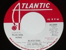 Led Zeppelin NM Black Dog Atlantic Promo 45 RPM 7-Inch Record