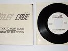 Motley Crue Stick to your guns / Toast of the town rare 7
