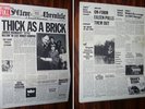 JETHRO TULL - THICK AS A BRICK - early A-3U B-2U press - full newspaper sleeve