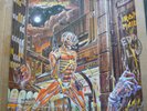 IRON MAIDEN Somewhere in time LP BOLIVIA PRESSING Rare Back cover BOLP 560