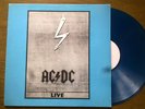 ACDC Live 1981 Rare (Italy) Vinyl/LP in Blau
