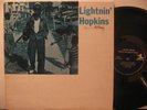 LIGHTNIN' HOPKINS usa LP WALKIN' THIS ROAD BY MYSELF Jazz WRITING ON COVER PREST