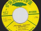 Jamaican calypso 45/Lord Creator/WELOME PRINCESS MARGARET/FREEDOM SONG/Creative