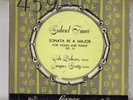 FAURE Sonata in A / LOLA BOBESCO / JACQUES GENTY  london 10