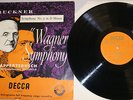 BRUCKNER Decca LXT 2967 LP Mono UK Pressing Wagner Symphony Knappertsbusch