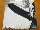 LED ZEPPELIN DEBUT LP 1ST TURQUOISE LETTERING, RED/PLUM A1/B1 PLAYS NEAR MINT