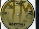 THE SEX PISTOLS - 'God Save The Queen' 45 PICTURE DISC 1979 RARE No 006 of 250