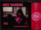 JOEY RAMONE Don't Worry About Me COLOR VINYL RECORD LP 2002 ORIG Ramones Punk