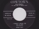 Texas STARDAY Custom C&W GENE RAY I Didn't Mean To COWTOWN 646 VG+ HEAR Now