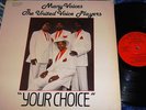 Many Voices The United Voice Players Your Choice Electro Funk Modern Soul Boogie