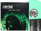 AURA NOIR -Deep tracts of Hell LP RARE 1st press Green Vinyl ..darkthrone mayhem
