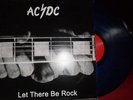 AC / DC  LET THERE BE ROCK   AUSTRALIEN COVER BLUE VINYL