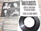 The Outcasts -Justa Nother Teenage Rebel-Good Vibrations 1978 KBD PUNK