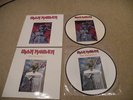 RARE IRON MAIDEN BBC ARCHIVE 1 AND 2 DOUBLE PICTURE  VINYL LP STUNNING REISSUE