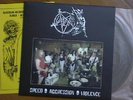 SLAYER - SPEED AGGRESSION VIOLENCE LP - 1983 - MINT