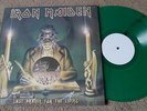 IRON MAIDEN Last prayer for the living LIVE GREEN VINYL VERY RARE