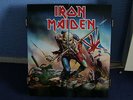 IRON MAIDEN - THE TROOPER - UNUSED PROMO DART BOARD CABINET SET