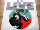 AC/DC LIVE FROM THE ATLANTIC STUDIOS Rare White-label Promo LP
